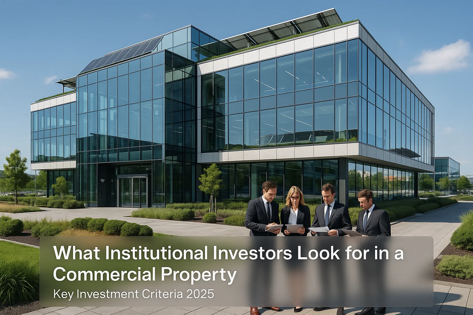 What Institutional Investors Look for in a Commercial Property