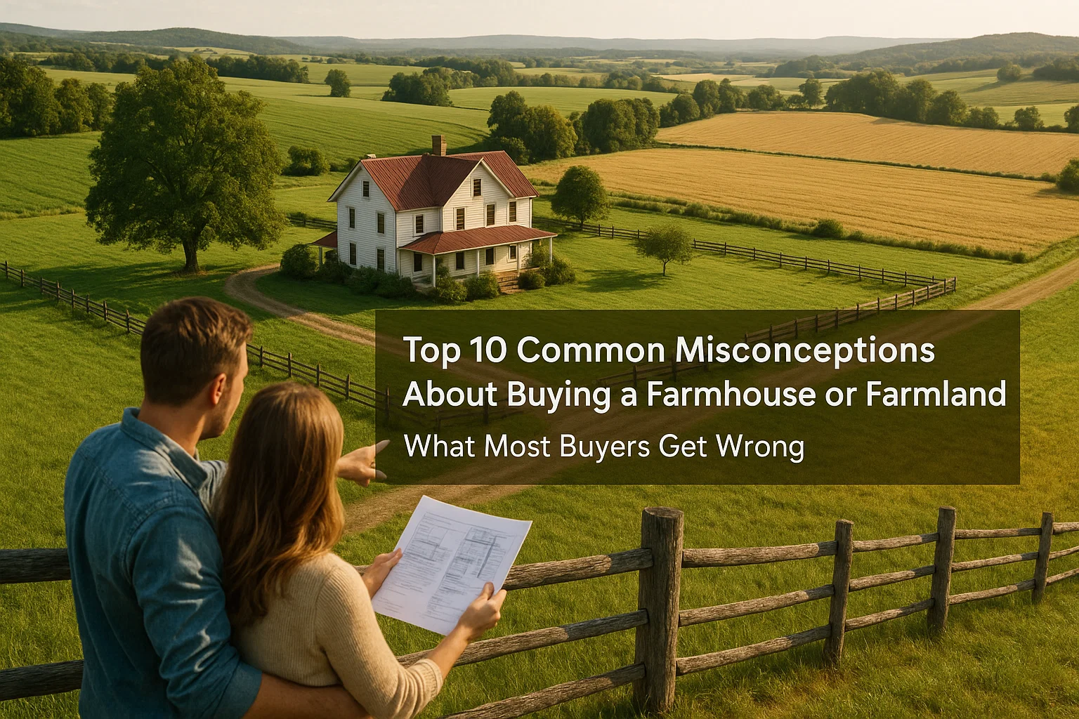 Top 10 Common Misconceptions About Buying a Farmhouse or Farmland What Most Buyers Get Wrong