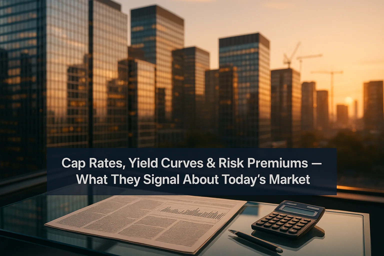 Cap Rates, Yield Curves, and Risk Premiums: What They Signal About Today’s Market