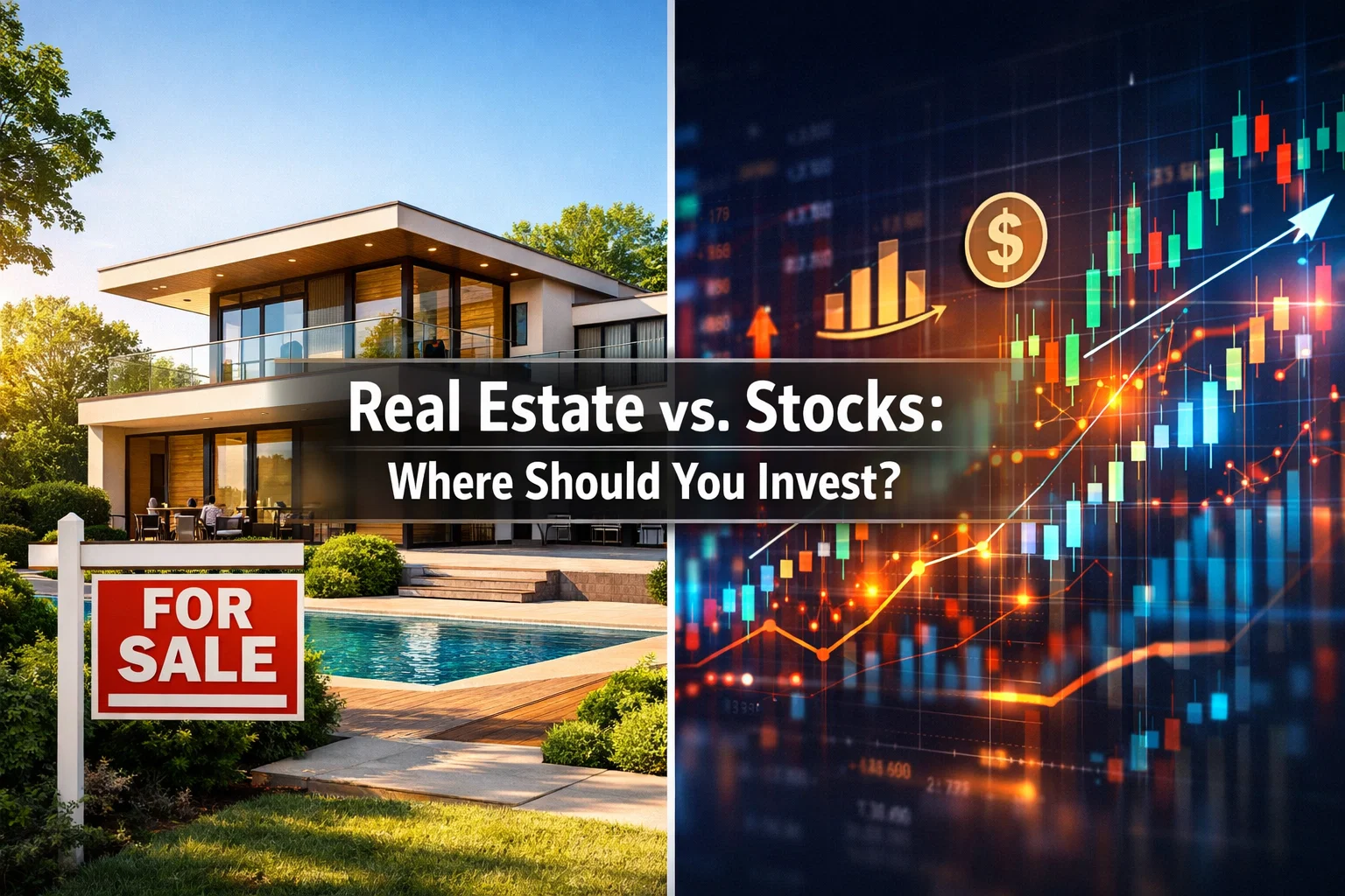 Real Estate vs. Stocks Where Should You Invest?